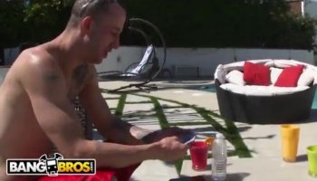 He has to fuck her sweaty stepmom too