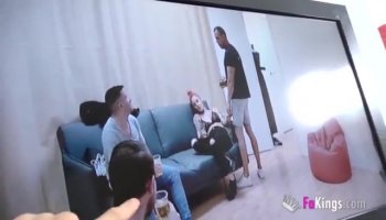 Romantic and beautiful couple oral sex